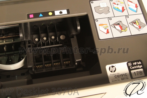 HP DeskJet 3070A каретка