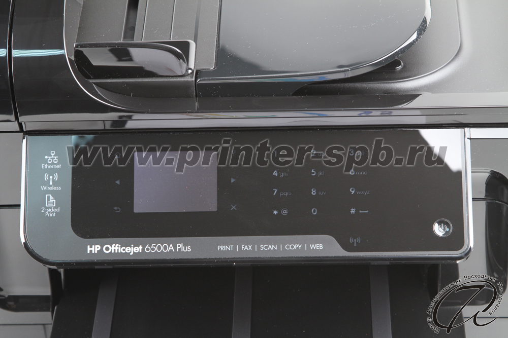 МФУ HP Officejet 6500A панель управления